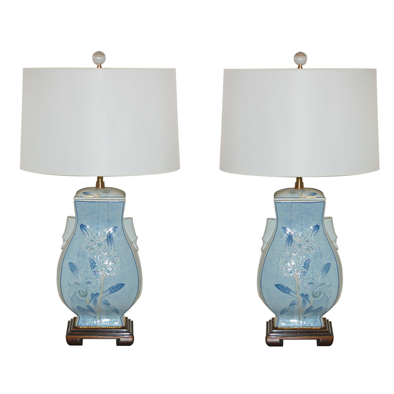 The Marbro Lamp Company - Pair of Vintage Pottery Lamps