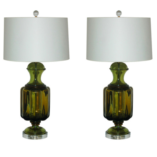 Marbro Lamp Company - Murano Lamps of Lemon Lime