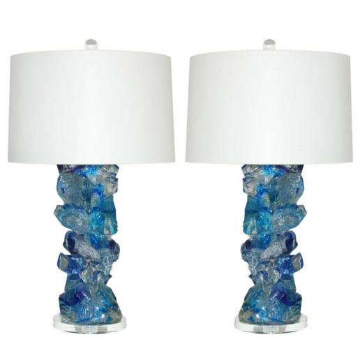 ROCK CANDY Lamps in COBALT CRYSTAL