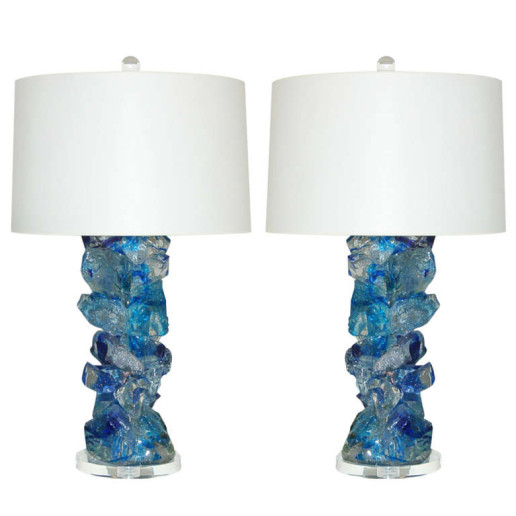 ROCK CANDY Lamps in COBALT CRYSTAL