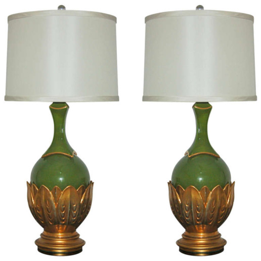 Artichoke Lamps by The Marbro Lamp Company 