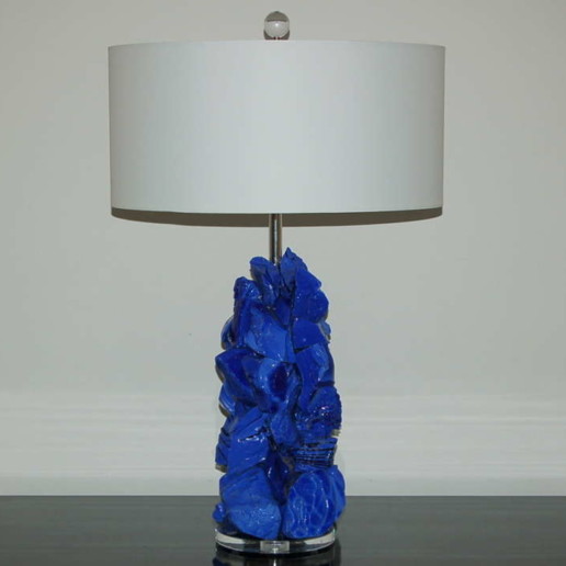 ROCK CANDY Lamps in PERIWINKLE