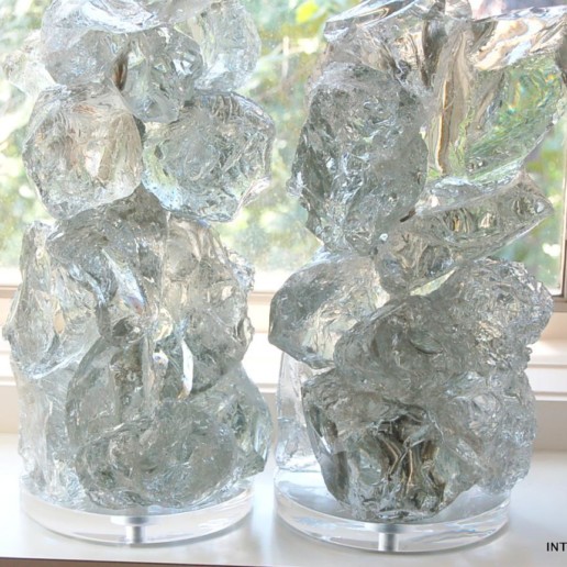 ROCK CANDY Lamps in ARCTIC ICE