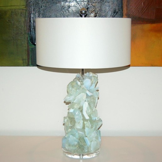 ROCK CANDY Lamps in HONEY OPALINE