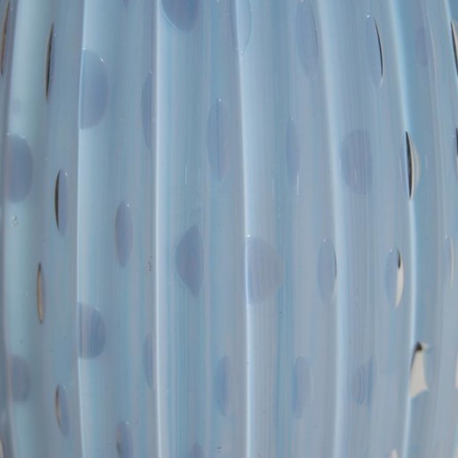 Alfredo Barbini - Blue Opaline Murano Lamp on Lucite Base