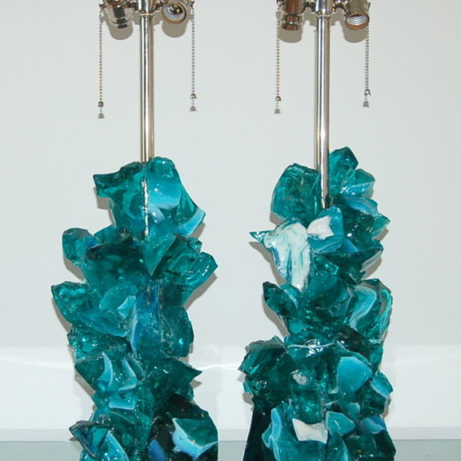 ROCK CANDY Lamps in ICED TEAL